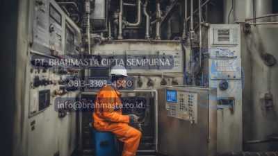 5 Part yang Perlu Perhatian Ekstra agar Boiler Awet 3 Tim Brahmasta sedang melakukan perbaikan pada Panel Boiler