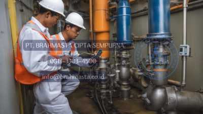 7 Langkah Mudah Menjaga Kekuatan Pipa Boiler 5 Pengamatan hasil Pekerjaan oleh Tim Brahmasta