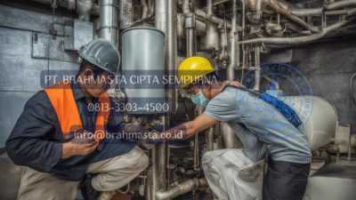 7 langkah Mengendalikan Parameter pH pada Boiler 3 Pemasangan Spare Part oleh Brahmasta